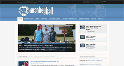 Desktop Screenshot of playmonkeyball.com